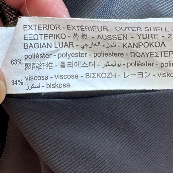 Zara Brown Plaid Blazer - Picture 8 of 8